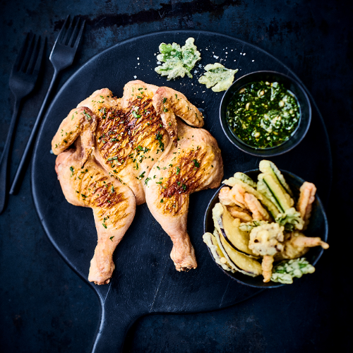 Plat Coquelet Grillé
