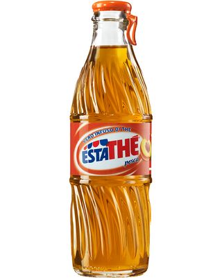 Tè alla pesca vetro