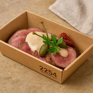 Roastbeef a la Inglesa con Salsa Tonnato de Ventresca