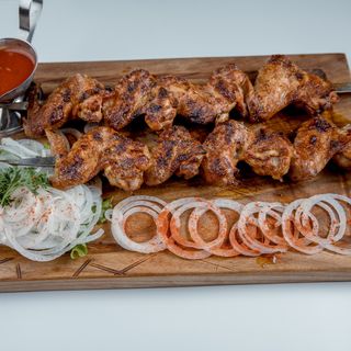 Шашлык из куриных крылышек