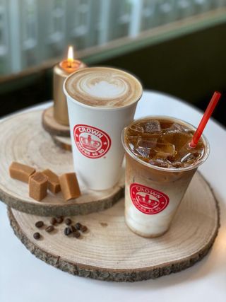 Iced Salted Caramel Latte 22 OZ