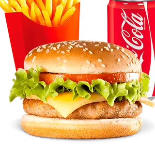 Hamburguesa Con Queso