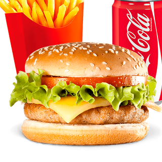 Hamburguesa Con Queso