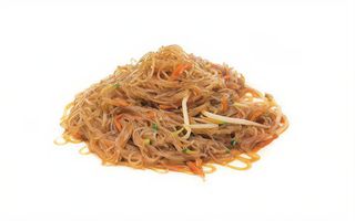 84. Spaghetti di riso saltati verdure