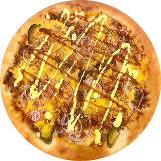 Піца Дабл Чізбургер (820г)