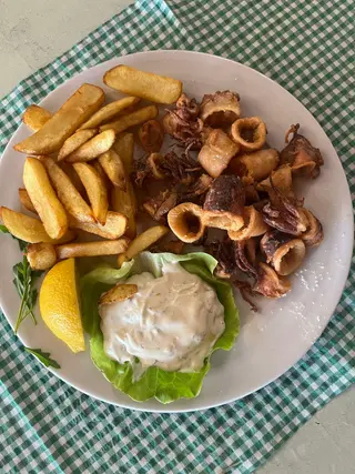 Lignje na žaru