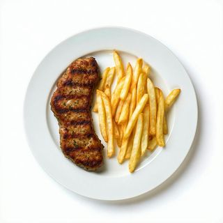 Cotoletta con patatine