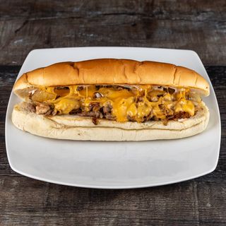 Philly cheesesteak sendvič