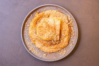 Pancakes Con Manzana Y Canela (Ración)