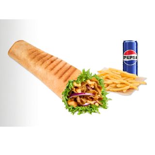 Zahir Rollo Special, frytki, napój 0,33l