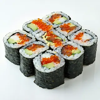 83A .-Rollito Light Con Arroz Negro 8 pzs.