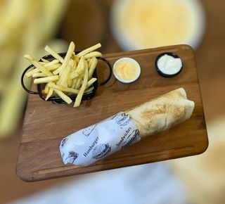 Shawarma Poulet Fromage menu 