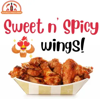  Menu Sweet Chili Chicken Wings