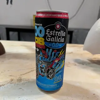 Cerveza  Estrella Galicia 0.0