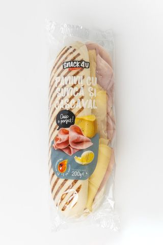 Panini cu șuncă și cașcaval