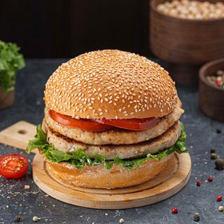 Гамбургер куриный двойной