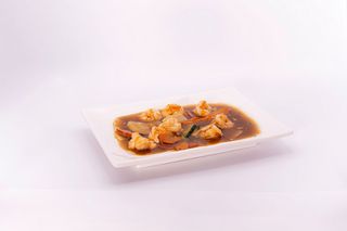 Gnocchi di riso con gamberi