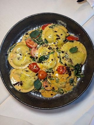 Панчоти с патлажан и скармоца