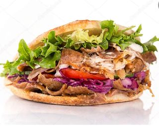 Döner Kebab Sólo Carne (Sin Verduras)