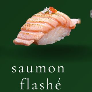 Nigiri Saumon Flashé
