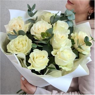 Rosas Blancas 9 Uds.