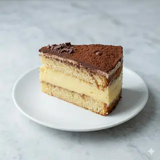 Torta crema e cacao