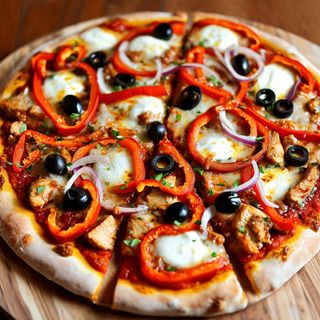 Pizza De Pollo (30 Cm.)