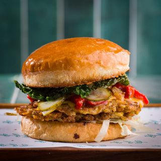 Vege "lentil" burger