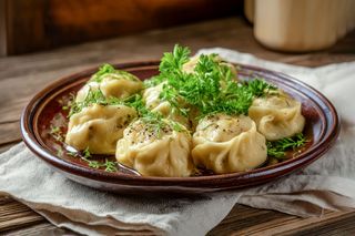 Manti govedina sa svinjetinom