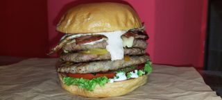 Кралски биволски бургер