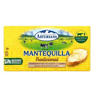 Mantequilla Asturiana Pastilla 125 Gr.
