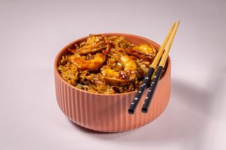 ბრინჯი კრევეტებით