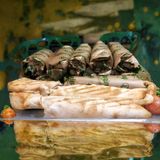 Chicken and sausage with cheese