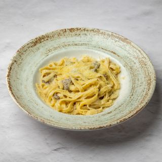 Pasta sa vrganjima i pršutom