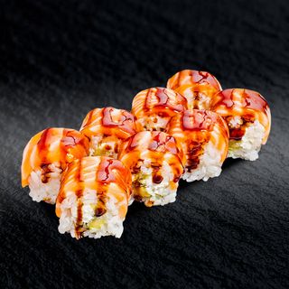 Сьомга рол сет (8бр)