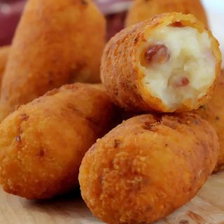 Croquetas de jamón york (8 Ud.)