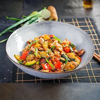Wok teleći