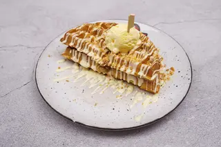 Waffle Cheesecake kikiriki