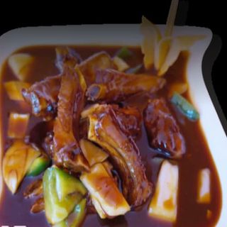 115.Costillas Con Salsa Barbacoa