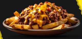 Patatas Con Carne Y Queso (Pequeñas)