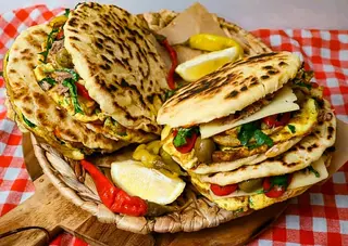 Chapati Thon Fromage mozarella arbi
