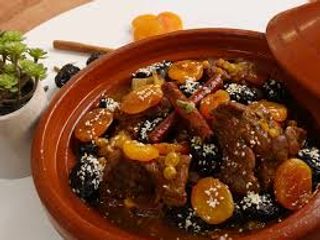 Tajine De Sesos De Cordero Y Huevos