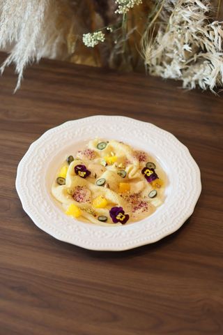 Блинчики с крем брюле 