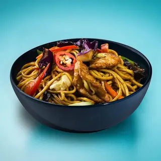 Chinese Noodles cu porc