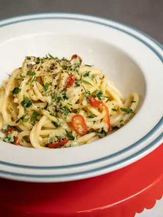 Spaghetti aglio olio