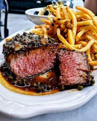 Filet Steak Au Poivre En Brochette