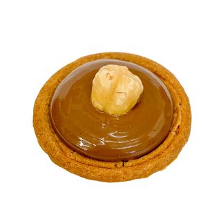 Crostatina alla nocciola e cioccolato