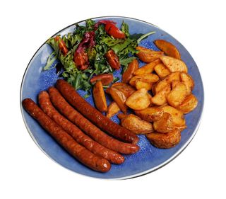 Купати з салатом та гарніром