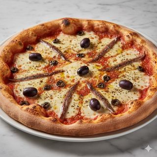 Pizza napolitana (27 cm.)