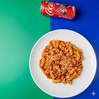 Pasta Bolognese + Coca Cola 330ml